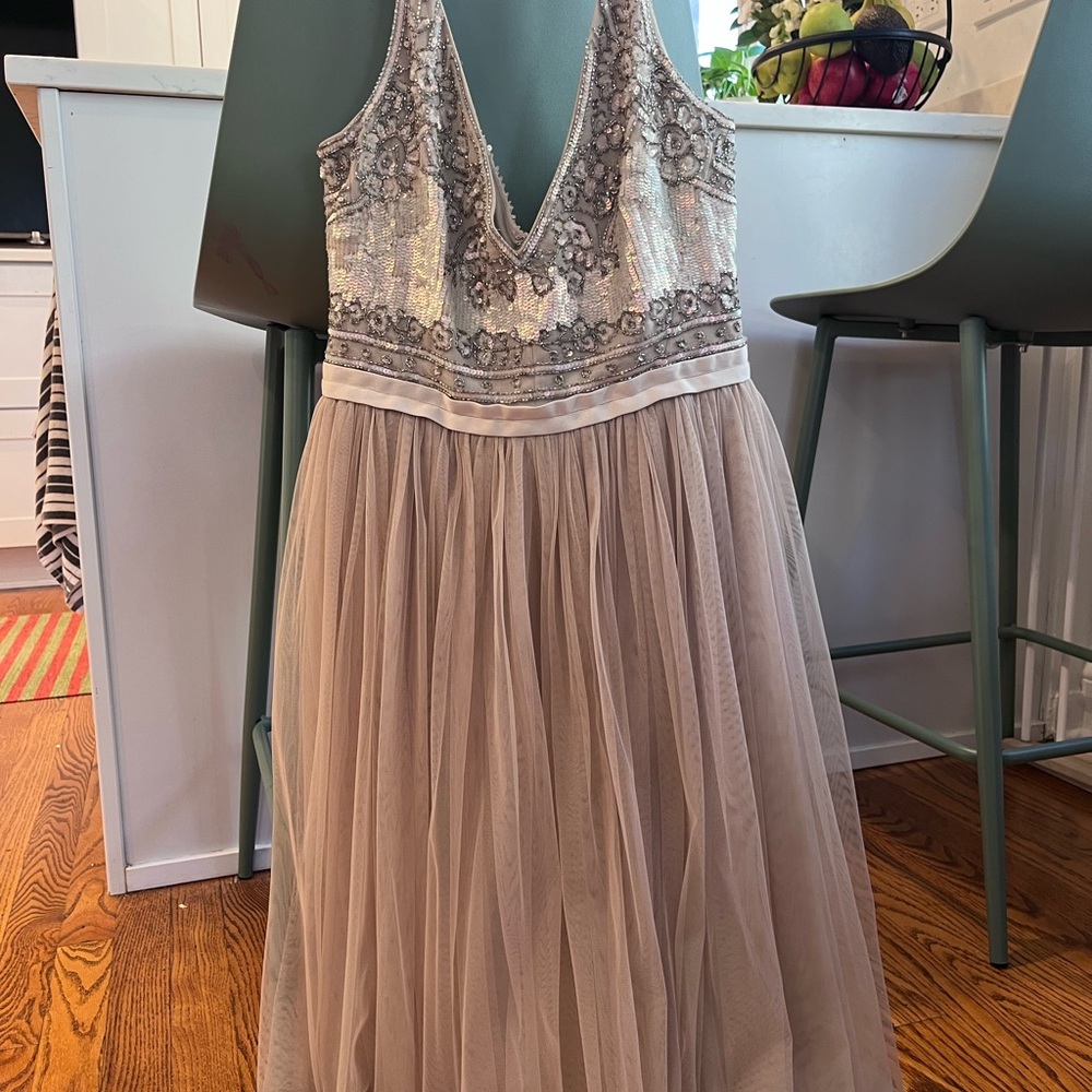 BHLDN Dusty Rose Formal Dress